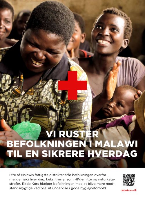 Malawi: Plakat venskabsprojekt
