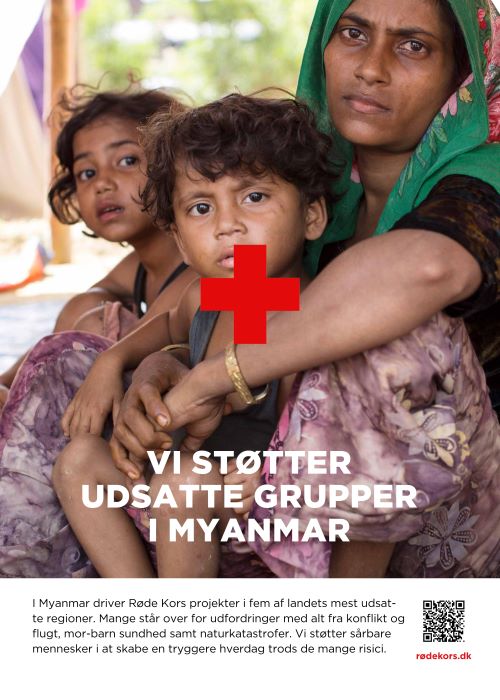 Myanmar: Plakat venskabsprojekt