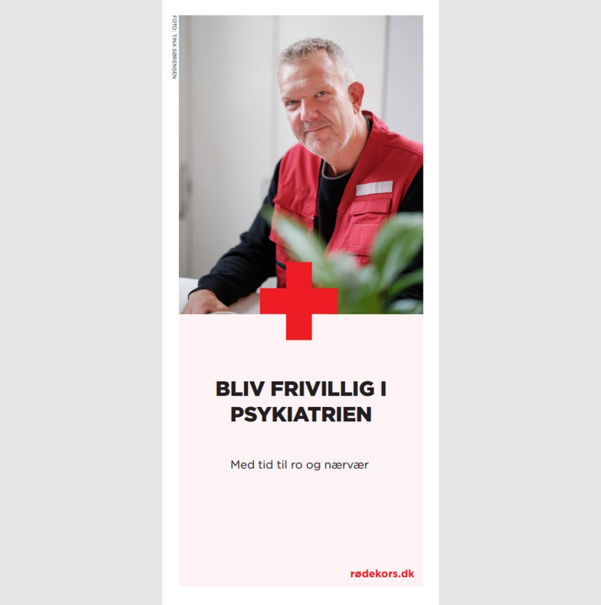 Folder - Bliv patientstøtte i psykiatrien
