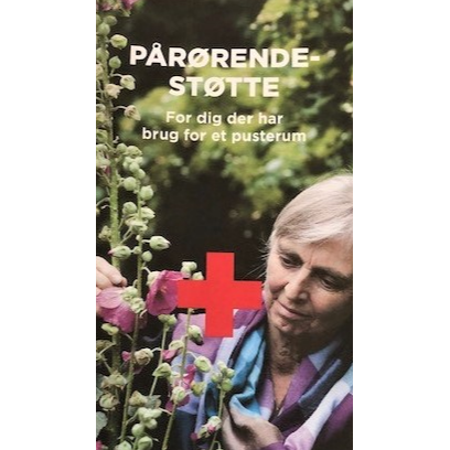 Folder - Pårørendestøtte - for dig der har brug for et pusterum