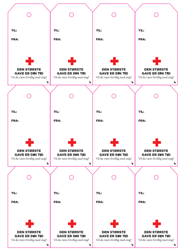 Til og fra kort (med opfordring til at blive frivillig)