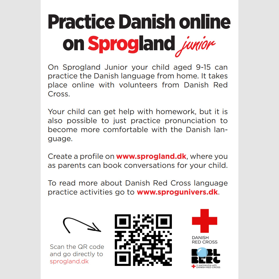 Postkort Sprogland Junior (engelsk)