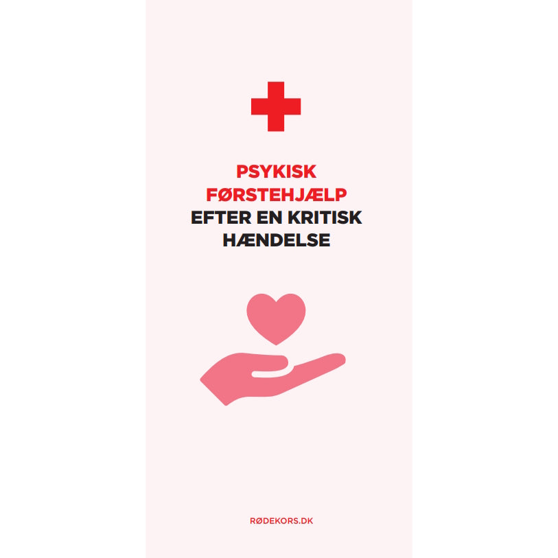 Folder om psykisk førstehjælp