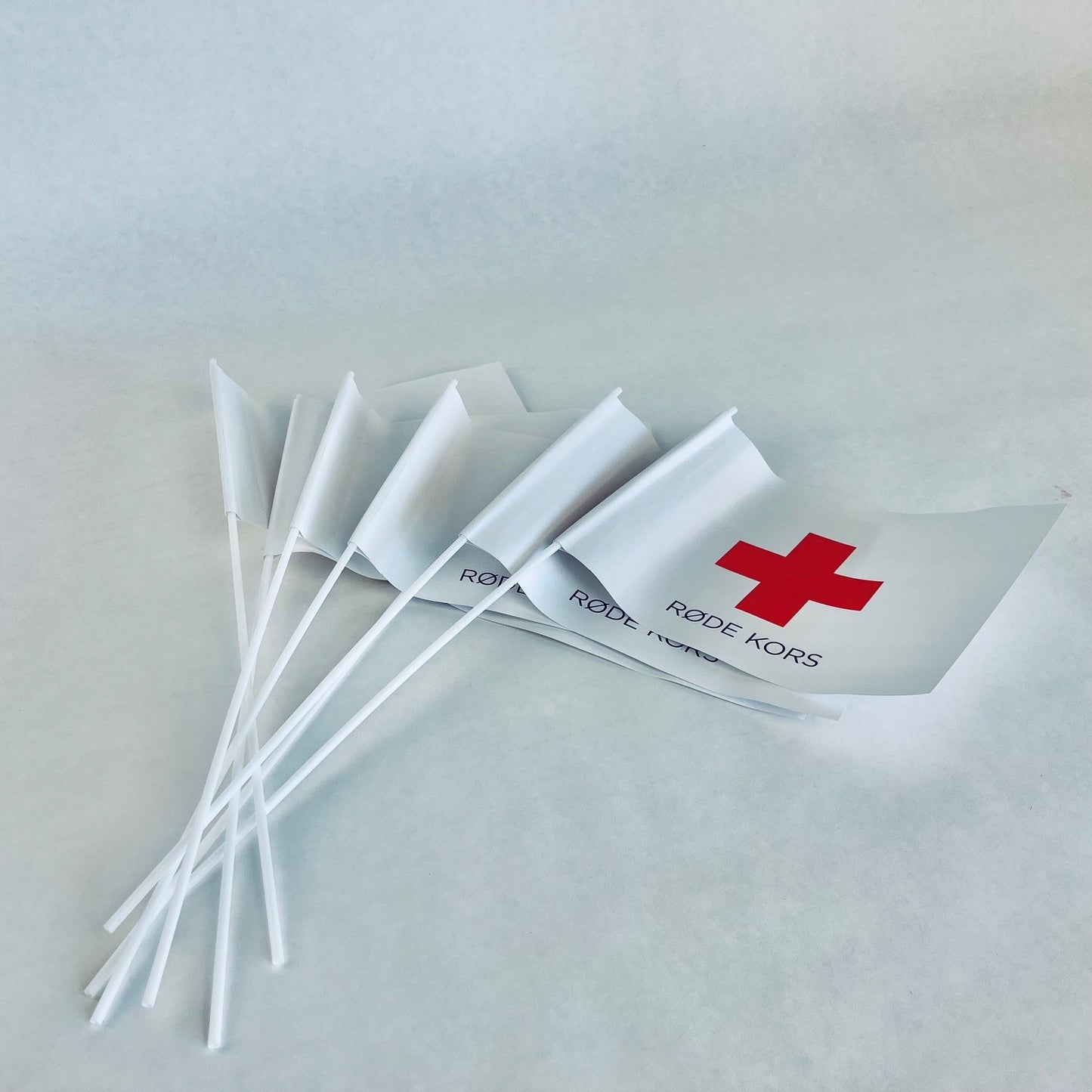 Papirflag på pind