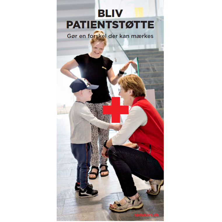 Folder: Bliv Patientstøtte – Gør en forskel der kan mærkes