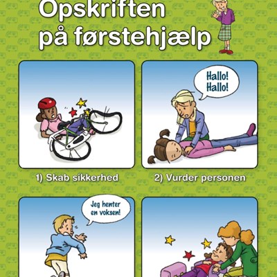 Førstehjælpsplakat - indskoling