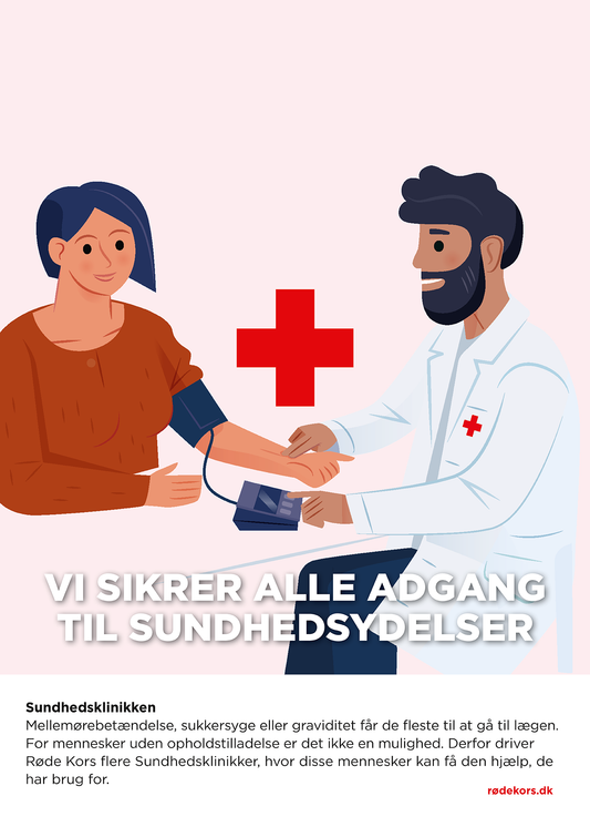 Sundhedsklinikken: Plakat venskabsprojekt