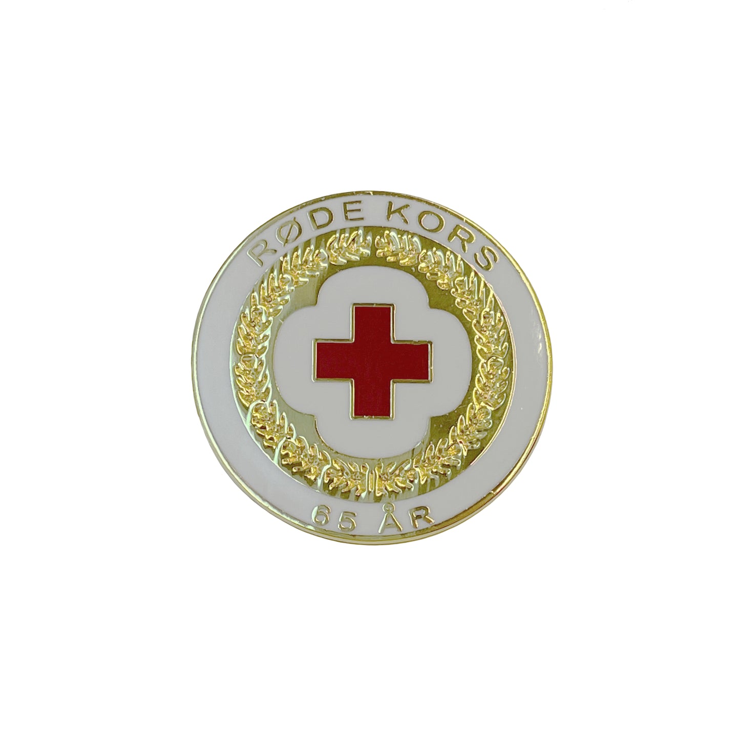 RK-emblem/årsnål - 65 år