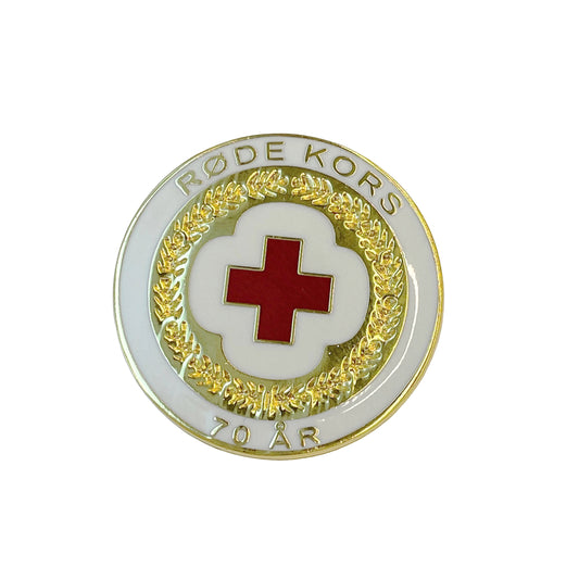 RK-emblem/årsnål - 70 år