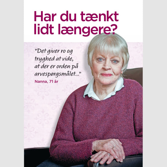 Indstik ”Bestil vores arvefolder”
