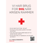Postkort - Vi har brug for dig, når krisen rammer