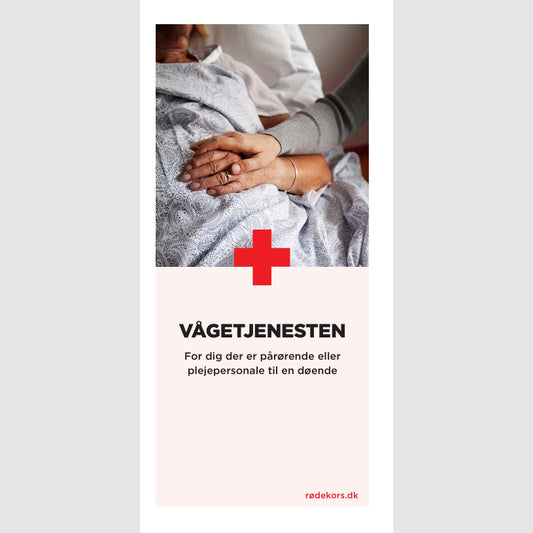 Folder: Vågetjenesten - For dig der er pårørende til en døende