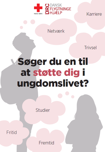 Flyer - Søger du en til at støtte dig i ungdomslivet?