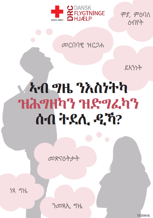 Flyer - Søger du en til at støtte dig i ungdomslivet? (tigrinya)