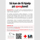 Postkort - Sprogland – Samarbejdspartnere (dansk)