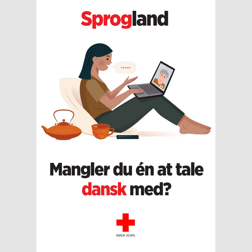 Postkort - Sprogland – Deltagere (dansk)
