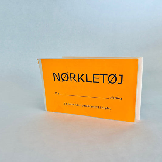 Nørkletøj - 20 mærkater