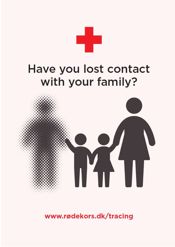 Postkort - ”Har du mistet kontakten med din familie?”