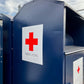 Streamer med Røde Kors Logo