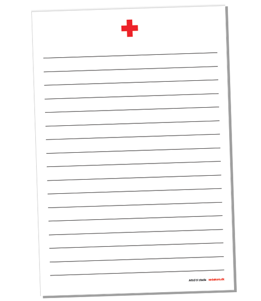 Røde Kors notesblok